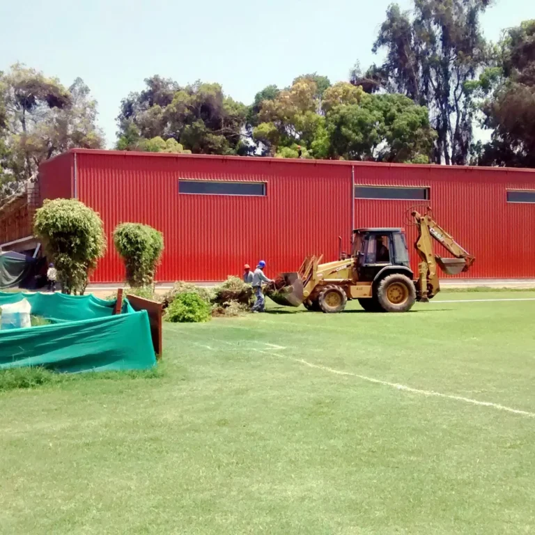 Construcción del Anillo de Buzones para el tendido de la red de Comunicaciones.