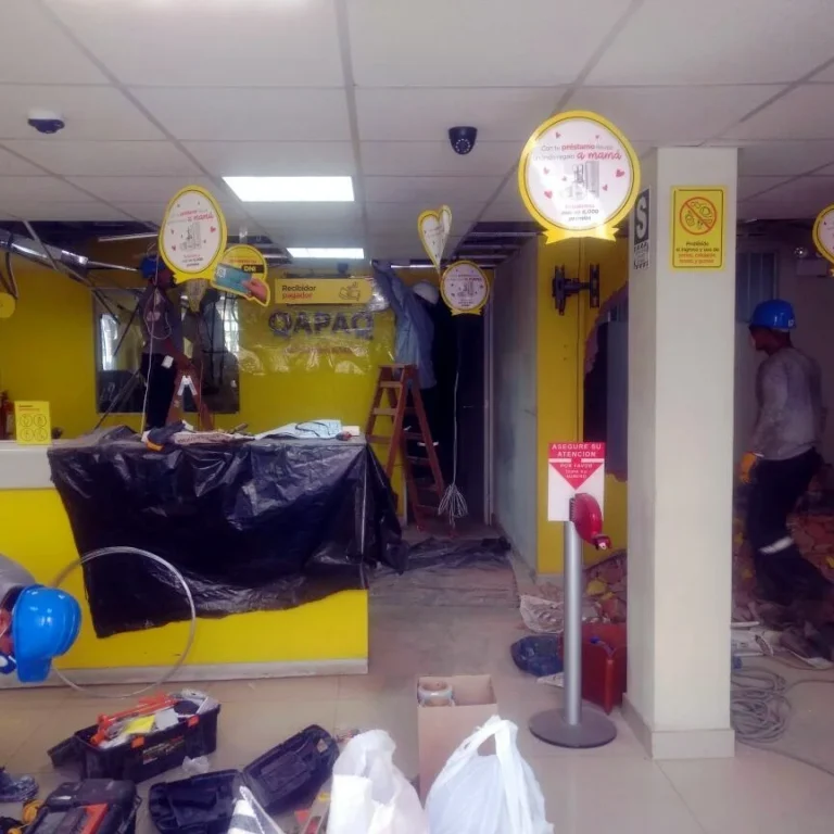Remodelación de oficinas Qapaq (Ica)